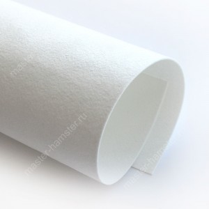 Искусственная замша Ultrasuede 001 белая, 21,5х21,5см