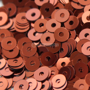 Пайетки 3 мм Bronzo Metallizzati (8171) 3 гр, Италия