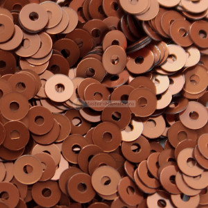 Пайетки 3 мм Bronzo Metal (8179) 3 гр, Италия