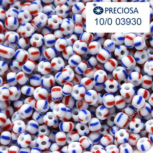 Бисер чешский круглый Preciosa 10/0 03930, 10 гр