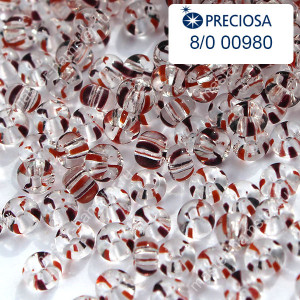 Бисер чешский круглый Preciosa 8/0 00980, 10 гр