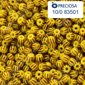 Бисер чешский круглый Preciosa 10/0 83501, 10 гр