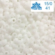 TOHO 15/0, 41, 5 гр белый
